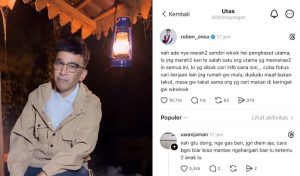 Hot News! Ruben Onsu Tanggapi Sindiran Adik Sarwendah