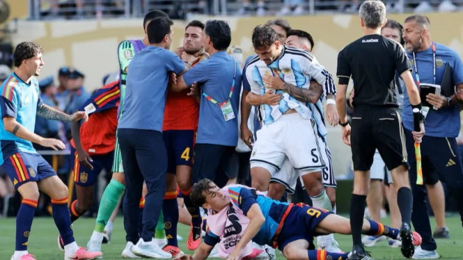 Kericuhan Final Piala Dunia 2026, FIFA Bidik 3 Pemain Argentina