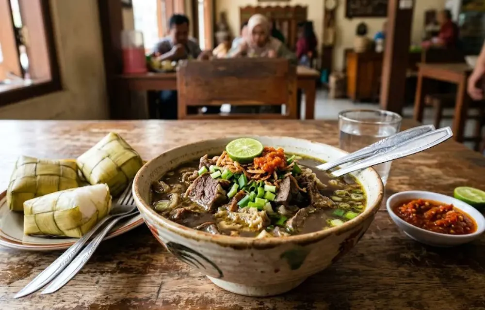 Bikin Ngiler! Coto Makassar Punya Kuah Gurih Yang Kaya Rempah
