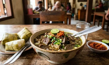 Bikin Ngiler! Coto Makassar Punya Kuah Gurih Yang Kaya Rempah