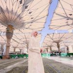Momen Ummi Quary Di Tanah Suci, Masjid Nabawi Jadi Sorotan
