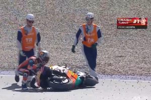 Bukan Selebrasi Biasa! Acosta Jatuh Usai Menang MotoGP Austria