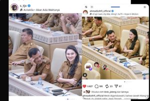 Mendadak Viral! Sherly Dan Ahmad Luthfi Unggah Foto Serupa