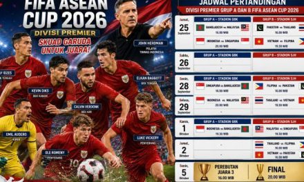 FIFA ASEAN Cup 2026 Di Mulai, Matchday Timnas Indonesia