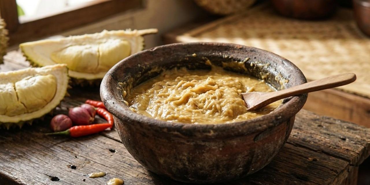 Tempoyak: Olahan Durian Fermentasi Cita Rasa Asam Yang Khas