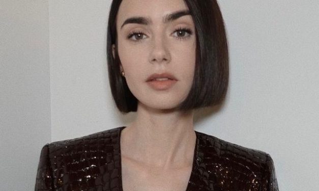 Tampil Fresh! Potret Lily Collins, Gaya Wavy Bob Yang Chic